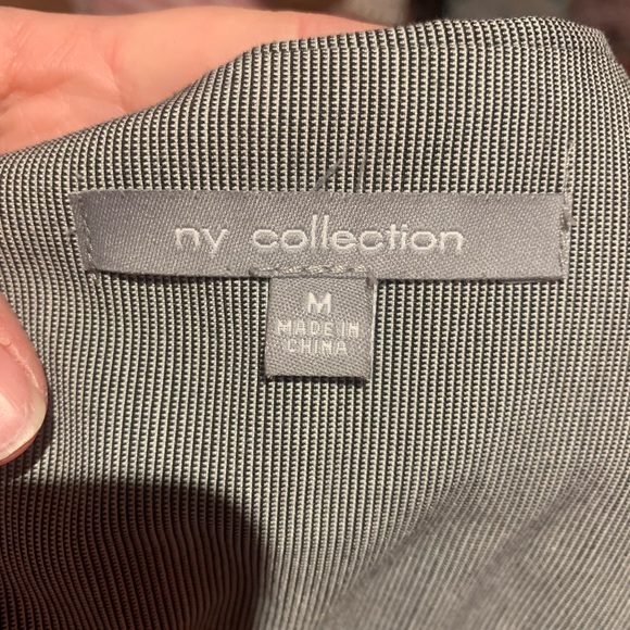 Elegant Gray Women's short sleeved cropped jacket - Picture 7 of 8